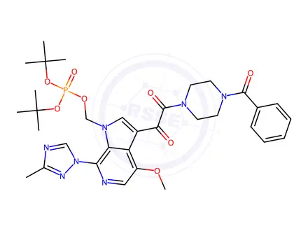 Chemical structure of Fostemsavir Impurity 18