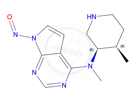 Chemical structure of Tofacitinib Impurity 203