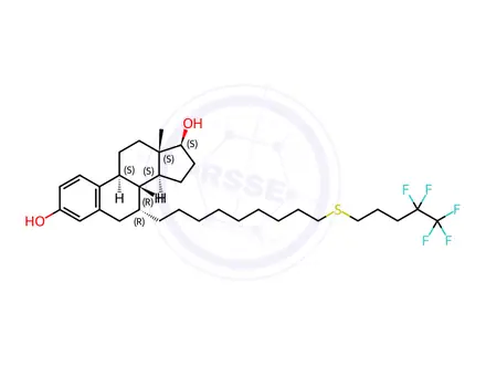 Chemical structure of Fulvestrant Impurity G
