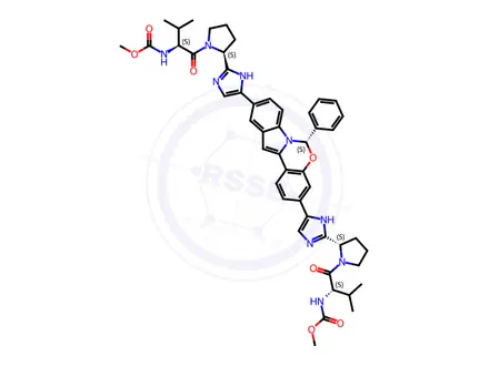 Chemical structure of Elbasvir
