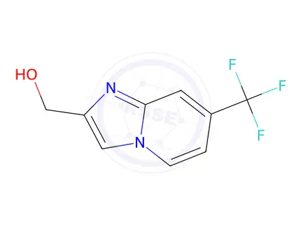 Chemical structure of (7-Trifluoromethyl-imidazo[1,2-a]pyridin-2-yl)-methanol