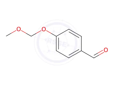 Chemical structure of 4-(Methoxymethoxy)benzaldehyde