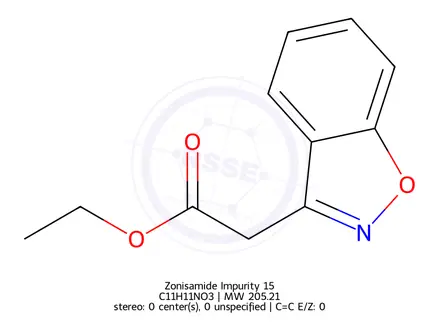 Chemical structure of Zonisamide Impurity 30