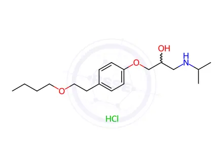 Chemical structure of Betaxolol EP Impurity E Hydrochloride