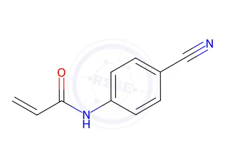 Chemical structure of N-(4-Cyanophenyl)-2-propenamide