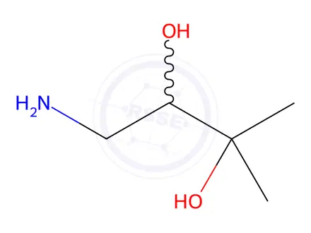 Chemical structure of 1-Amino-3-methylbutane-2,3-diol
