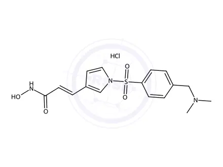 Chemical structure of Resminostat hydrochloride, 98%