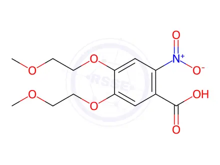 Chemical structure of Erlotinib Impurity 167