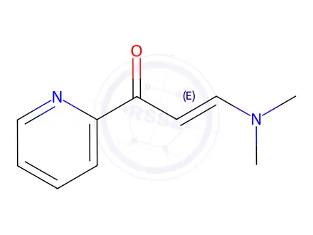 Chemical structure of (E)-3-(Dimethylamino)-1-(pyridin-2-yl)prop-2-en-1-one