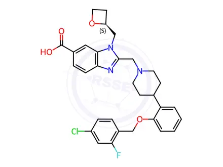 Chemical structure of GLP-1 receptor agonist 11