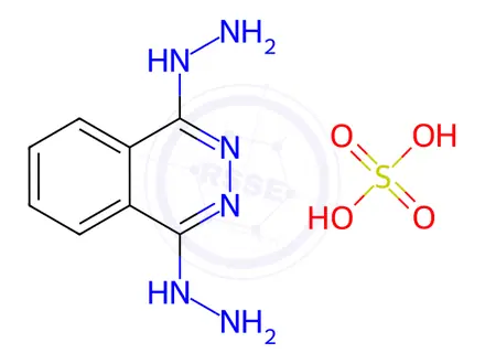 Chemical structure of Dihydralazine Sulfate