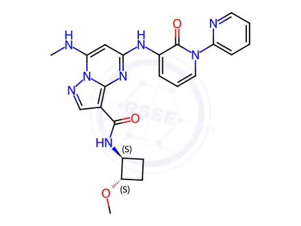 Chemical structure of Zasocitinib Impurity 196