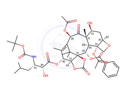 Chemical structure of Ortataxel