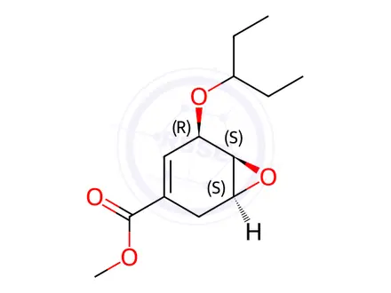 Chemical structure of Oseltamivir Impurity 305