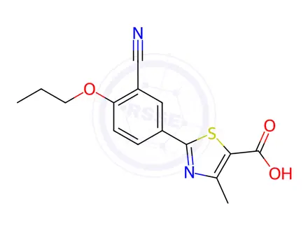 Chemical structure of Febuxostat USP Related Compound E