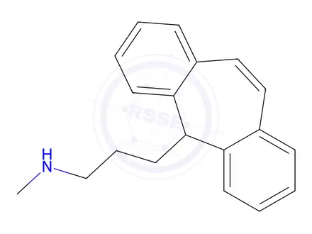 Chemical structure of Protriptyline