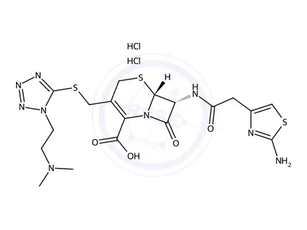 Chemical structure of Cefotiam Hydrochloride (1098005)