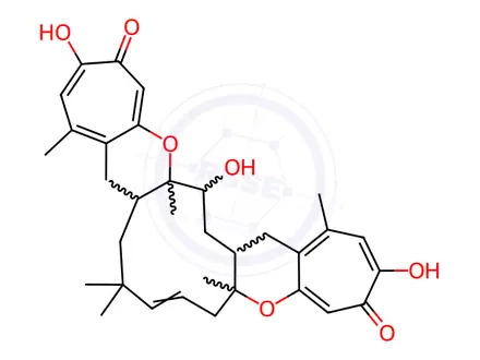Chemical structure of Eupenifeldin