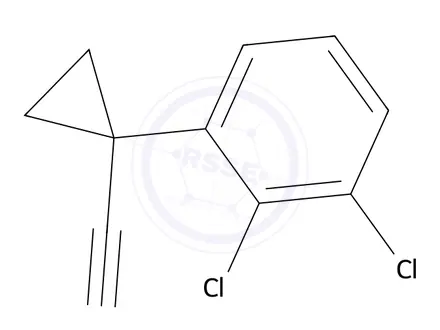 Chemical structure of 1-(2,3-Dichlorophenyl)cyclopropanecarbonitrile