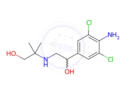 Chemical structure of Hydroxymethyl Clenbuterol