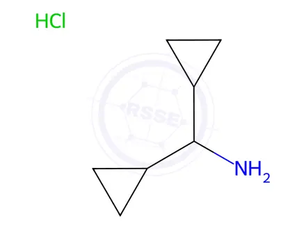 Chemical structure of Dicyclopropylmethanamine