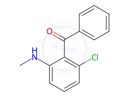 Chemical structure of Oxazepam Impurity 53