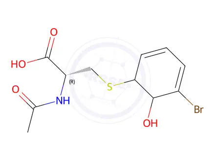 Chemical structure of 3,2-premercapturic acid