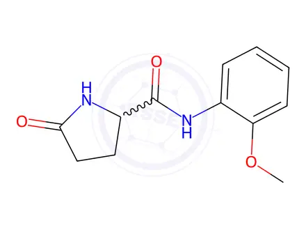 Chemical structure of n-(2-Methoxyphenyl)-5-oxopyrrolidine-2-carboxamide