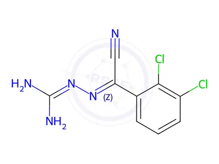 Chemical structure of Lamotrigine EP Impurity C