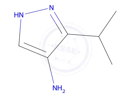 Chemical structure of 3-Isopropyl-1h-pyrazol-4-amine
