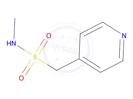 Chemical structure of N-methyl-1-(pyridin-4-yl)methanesulfonamide