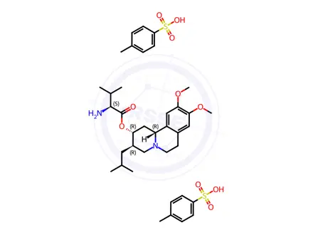 Chemical structure of Valbenazine Ditosylate