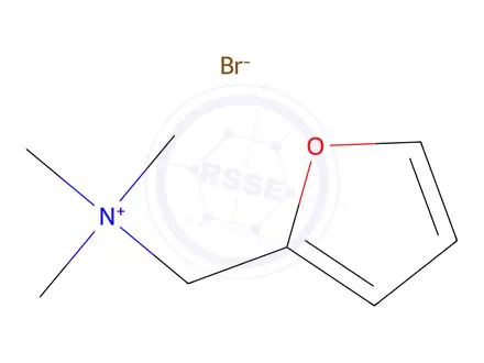 Chemical structure of 1-(Furan-2-yl)-N,N,N-trimethylmethanaminium bromide