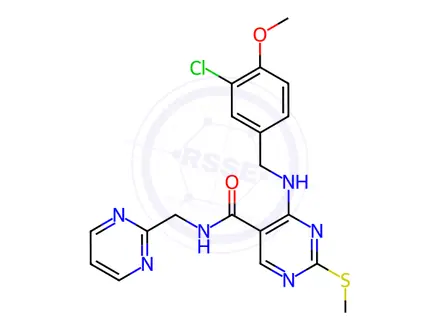 Chemical structure of Avanafil Related Compound 2