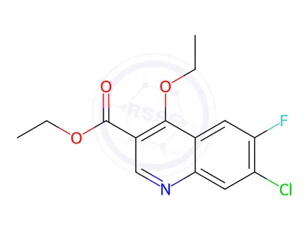 Chemical structure of Pefloxacin Impurity 9