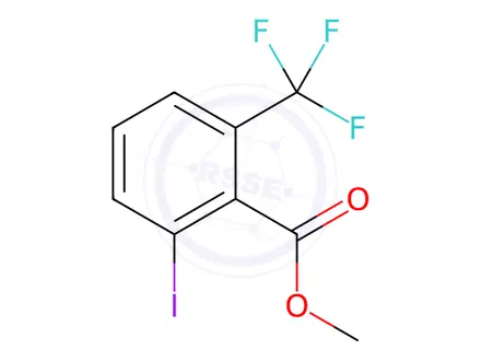 Chemical structure of Methyl 2-iodo-6-(trifluoromethyl)benzoate