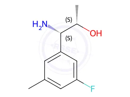 Chemical structure of (1S,2S)-1-AMINO-1-(3-FLUORO-5-METHYLPHENYL)PROPAN-2-OL