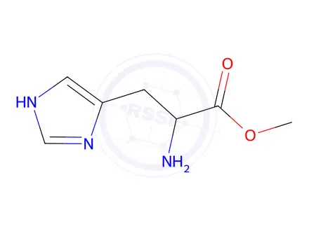 Chemical structure of Methyl 2-Amino-3-(1H-imidazol-4-yl)propanoate