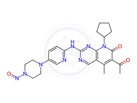 Chemical structure of N-nitrosopiperazine Palbociclib