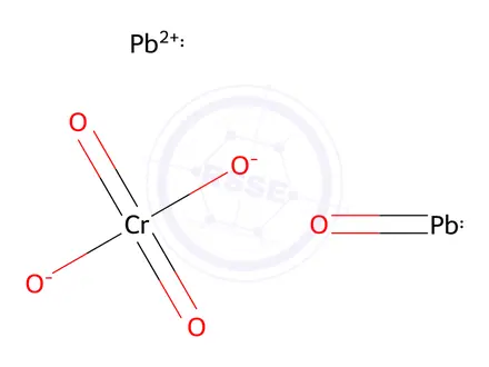 Chemical structure of Basic lead chromate orange