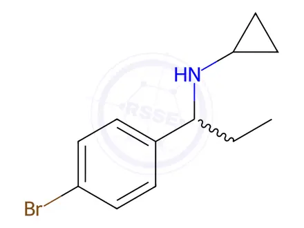 Chemical structure of n-(1-(4-Bromophenyl)propyl)cyclopropanamine