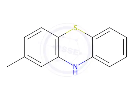 Chemical structure of 2-Methylphenothiazine