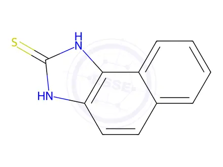 Chemical structure of 2H-NAPHTH[1,2-D]IMIDAZOLE-2-THIONE, 1,3-DIHYDRO-