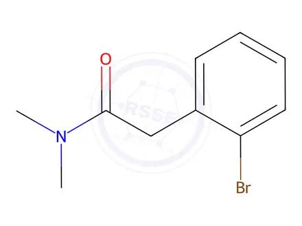 Chemical structure of N,N-Dimethyl 2-(2-bromophenyl)acetamide