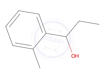 Chemical structure of (1S)-1-(2-Methylphenyl)-1-propanol