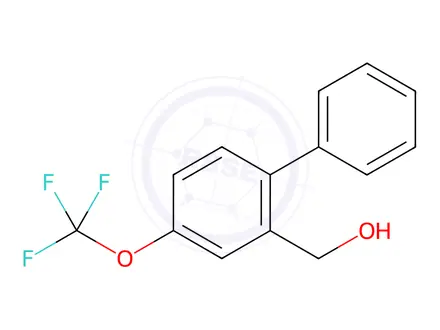 Chemical structure of (4-(Trifluoromethoxy)-[1,1'-biphenyl]-2-yl)methanol