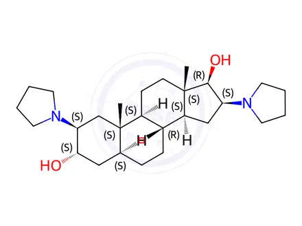 Chemical structure of Rocuronium Bromide Impurity 139