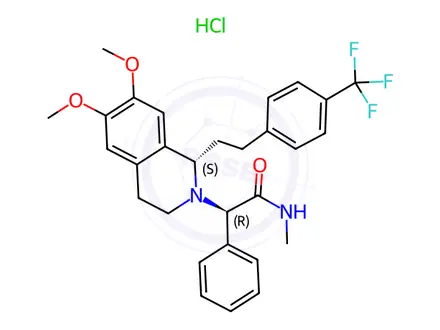 Chemical structure of Almorexant Hydrochloride