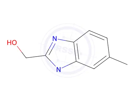 Chemical structure of 1H-Benzimidazole-2-methanol,1,6-dimethyl-(9CI)