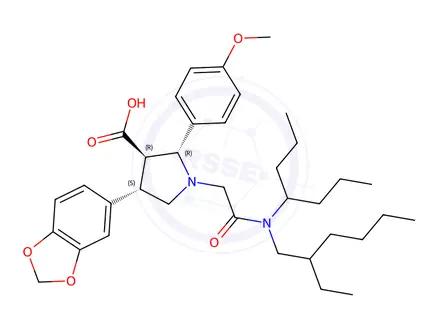 Chemical structure of Atrasentan Hydrochloride Impurity 141